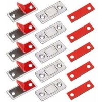 YMYNY Magnetverschluss Magnet Tür Schrank Jiayi 5 Stück Sehr Dünn Magnetverschlüsse zum Aufkleben Magnet Klebeverschluss Möbel Kraftvoller Magnet für von YMYNY