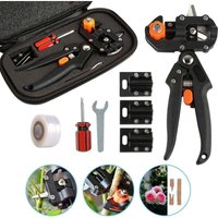 YMYNY Professionelle Obstbaum-Veredelungszange, Gartenschere, Pflanzenveredelungsschere mit 1 Rolle Klebeband und 3 V/U/Ω-förmigen Schneidklingen von YMYNY