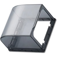 YMYNY Steckdosenabdeckung, kindersicher, Modell 86, universelle wasserdichte Steckdosenbox, 12,2 × 10,8 × 7,3 C von YMYNY