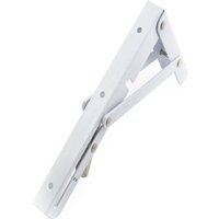 Ymyny - Verstellbare, klappbare Regalhalterung aus weißem Metall, 20 x 10 cm - Ymyny - Verstellbare, klappbare Regalhalterung aus weißem Metall, 20 x 10 cm - von YMYNY