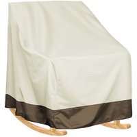 Wasserdichte Abdeckung für einen einzelnen Schaukelstuhl für den Innenhof im Freien, Abdeckung für Gartenmöbelhocker, schmutzabweisend und Wasserdichte Abdeckung für einen einzelnen Schaukelstuhl für den Innenhof im Freien, Abdeckung für Gartenmöbelhocker, schmutzabweisend und von YMYNY