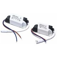 Ymyny - 2x LED-Treiber, 4-7W Transformator für LED-Deckenleuchte, LED-Panel-Netzteil, DC-Anschluss für LED-Deckenleuchte (4-7W) mumu von YMYNY