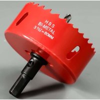 80 mm Bimetall-Lochsäge, M42 hss Bimetall-Lochsäge mit Zentrierbohrer, Hochleistungsbohrer zum Bohren von Eisen, Aluminium, Holz, Trockenbau, Rohren, 80 mm Bimetall-Lochsäge, M42 hss Bimetall-Lochsäge mit Zentrierbohrer, Hochleistungsbohrer zum Bohren von Eisen, Aluminium, Holz, Trockenbau, Rohren, von YMYNY