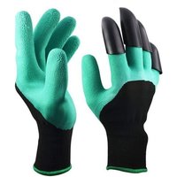 Ymyny - Ein Paar Gartenhandschuhe mit geraden Krallen, grüne Gartenhandschuhe, für Gemüse und Blumen mumu Ymyny - Ein Paar Gartenhandschuhe mit geraden Krallen, grüne Gartenhandschuhe, für Gemüse und Blumen mumu von YMYNY