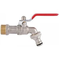 Ymyny - Hochwertiger Wasserhahn aus Messing, rostfrei und frostsicher + gratis Schlauchverbinder + E-Book für Garten, Waschmaschine, Spültischarmatur Ymyny - Hochwertiger Wasserhahn aus Messing, rostfrei und frostsicher + gratis Schlauchverbinder + E-Book für Garten, Waschmaschine, Spültischarmatur von YMYNY