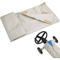 Ymyny - Schutzhülle für Rollo, Sonnenschutz für Schwimmbäder, wasserdichte Abdeckung, Aufbewahrungstasche, Rollenabdeckung, Stoffplane für den Pool, von YMYNY