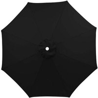 Ymyny - Schwarz) 3m Sonnenschirm Ersatzbezug Wasserdicht UV-beständig Ersatzstoff Waschbar Atmungsaktiv mumu von YMYNY