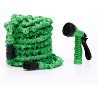 Ymyny - 15 m erweiterbarer Gartenschlauch, 15 m flexibler Wasserschlauch mit Sprühdüse von YMYNY