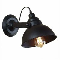Ymyny - Vintage Industrielle Wandleuchte Metall Drehbare Wandlampe Einstellbar Schlafzimmer Wand Leselicht Bar Korridor Restaurant Wandleuchte, E27 Ymyny - Vintage Industrielle Wandleuchte Metall Drehbare Wandlampe Einstellbar Schlafzimmer Wand Leselicht Bar Korridor Restaurant Wandleuchte, E27 von YMYNY
