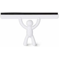 Ymyny - Weißer Glas-Duschschaber, Größe 26,7 x 15,9 x 5,1 cm, Spiegelschaber, Glasschaber für die Arbeitsplatte, Reinigungsschaber für den Haushalt, von YMYNY