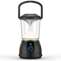 Wiederaufladbare Campingleuchte, LED-Campingleuchte, leistungsstark, 10.000 mAh, dimmbar, mit 5 Beleuchtungsmodi, wasserdichte tragbare Hängeleuchte, Wiederaufladbare Campingleuchte, LED-Campingleuchte, leistungsstark, 10.000 mAh, dimmbar, mit 5 Beleuchtungsmodi, wasserdichte tragbare Hängeleuchte, von YMYNY