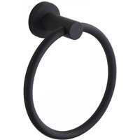 Ymyny - stücke 304 Edelstahl Handtuch Ring Wand Montiert Bad Schwarz von YMYNY