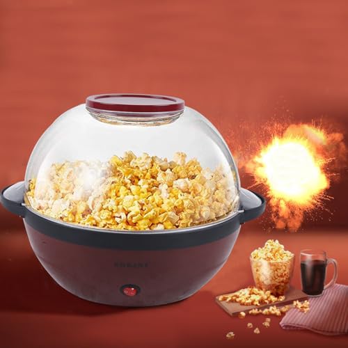 5 L Profi Popcornmaschine Popcorn Maker 850W Home Cinema Popcornautomat Bis 130G Popcornmaschine Popcornmaschine Süßes Popcorn Popcornmaschine Groß von YNAADYH