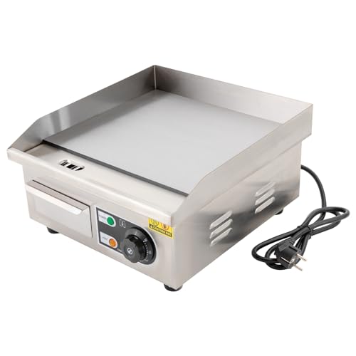 YNAADYH Grillplatte Elektrisch -2000W Elektrogrill 35.5cm 50-300℃ Elektrische Bratplatte Grillplatte 35.5X38X21Cm Bratplatte Elektrisch Elektrogrill Griddleplatte (A1) von YNAADYH