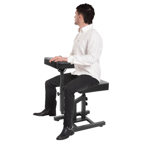 YNAADYH Tattoo Stuhl mit verstellbarem Panel und Höhe, Salon Haarstuhl mit Rückenlehne, Tattoo Hocker mit Armlehne Ständer für Home Beauty Salons von YNAADYH