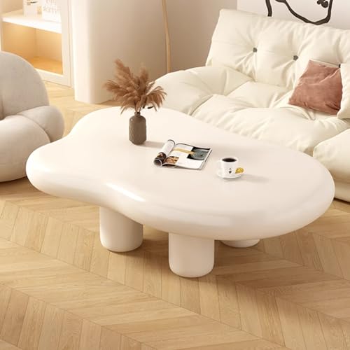 YNAYGDIUGD Cloud-couchtisch Cloud Couchtisch Mit Unregelmäßigem Design,Kleiner Couchtisch Cloud Beistelltisch Für Wohnzimmer Und Schlafzimmer, Moderner Mitteltisch Indoor-Möbel von YNAYGDIUGD