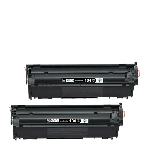 YNGFBFFJ Kompatible 2 Pack -Tonerpatrone Kompatibel mit 104 FX9 FX10 Imagesclass MF4150 MF4350D D420 D480 von YNGFBFFJ