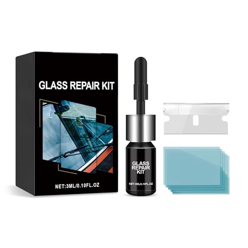 Autoglas-Reparaturwerkzeug – 3 ml Klebeflüssigkeits-Set – Repariert Risse und Kratzer einfach und kostengünstig zu Hause. Autoglas-Reparaturwerkzeug – 3 ml Klebeflüssigkeits-Set – Repariert Risse und Kratzer einfach und kostengünstig zu Hause. von YNGWVHKET