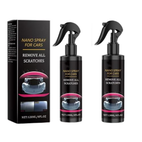 Das 3-Minuten-Autospray entfernt Kratzer sofort und verleiht Glanz. Eine wasserfreie Nanobeschichtung für vielbeschäftigte Menschen (All-in-One-Formel). von YNGWVHKET