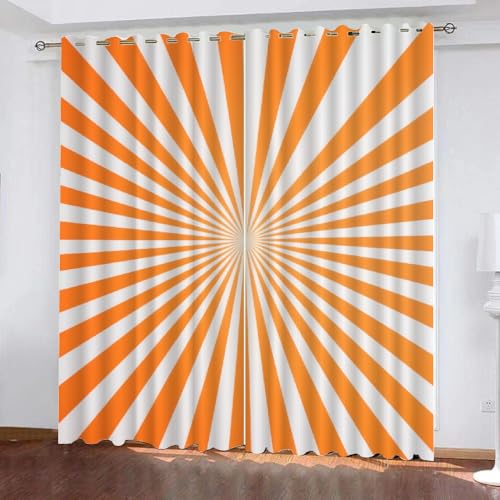 YNIOFU Retro 70er Blickdichte Vorhänge, Böhmischer Stil Wohnzimmer Schiebevorhänge, Regenbogen Kinderzimmer Vorhänge, Abstrakte gelbe Strahlung Ösen Verdunkelungsvorhänge B 140 x H 220cm 2 Paneele YNIOFU Retro 70er Blickdichte Vorhänge, Böhmischer Stil Wohnzimmer Schiebevorhänge, Regenbogen Kinderzimmer Vorhänge, Abstrakte gelbe Strahlung Ösen Verdunkelungsvorhänge B 140 x H 220cm 2 Paneele von YNIOFU