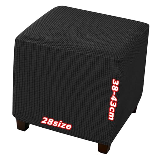 Hockerbezug Quadratisch 60x60 40x40 35x35 100x100 Ottoman Cover Footstool Covers, Samt Jacquard Bezug, Elastischer Boden Waschbar, Maßgeschneiderte Hockerabdeckung für Fußhocker(1968,30 x 30 cm 12 x 1 Hockerbezug Quadratisch 60x60 40x40 35x35 100x100 Ottoman Cover Footstool Covers, Samt Jacquard Bezug, Elastischer Boden Waschbar, Maßgeschneiderte Hockerabdeckung für Fußhocker(1968,30 x 30 cm 12 x 1 von YNJJKA