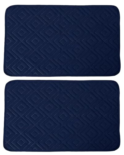 YNJJKA Sofa Armlehnenbezüge Stuhl Armschoner Für Sessel Couch Ohrensessel Armlehnenschoner Kopfschutz Überzug Armbezug Sesselbezüge Kopfstützenschutz Armlehnen Arm Bezug(Blau,2 Armrest) von YNJJKA