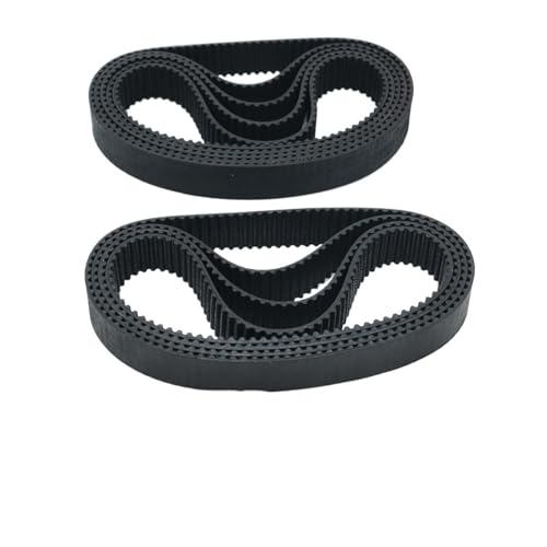 10 Mm Breite HTD 3M Zahnriemen 3 Mm Teilung 90–255 Mm Länge 30–85 Zähne Geschlossener Gummi-Synchronriemen(222mm,1pcs) von YNKJFOD