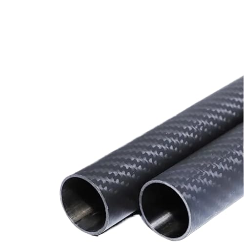 3K Twill-Kohlefaserrohr, Mattes/glänzendes Finish, 46–54 Mm Außendurchmesser For Generatorlüfterblätter(Matte,245MMX2PCS_49X42MM) von YNKJFOD
