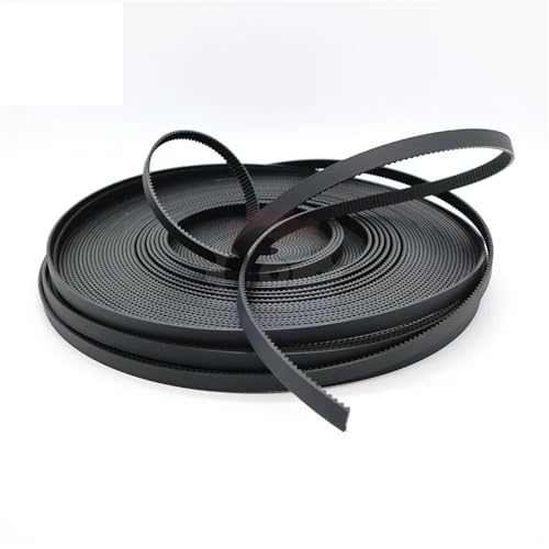 3M Pitch Open-End-Zahnriemen, Schwarzes Polyurethan Mit Stahlkord, 10–30 Mm Breite For CNC-Maschinen(5 Meter,Belt width 10mm) von YNKJFOD