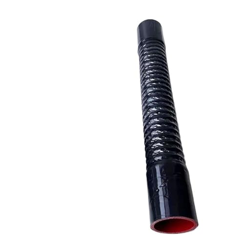 Flexibler Silikon-Verbindungsschlauch For Motorkühlsysteme, Schwarz Blau(Black,400MM_ID38MM) von YNKJFOD
