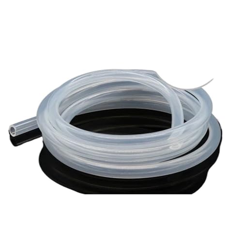Lebensmittelechter Silikonschlauch In Mehreren Größen (0,5–32 Mm Innendurchmesser), Transparenter Flexibler Schlauch For Wasser-/Flüssigkeitstransferanwendungen(5 Meters,ID 6mm x OD 12mm) von YNKJFOD