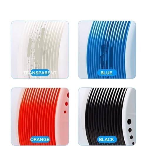 PU-Luftschlauch 4–12 Mm X 10–100 M For Pneumatische Systeme(Blue 20m,6x4mm) von YNKJFOD