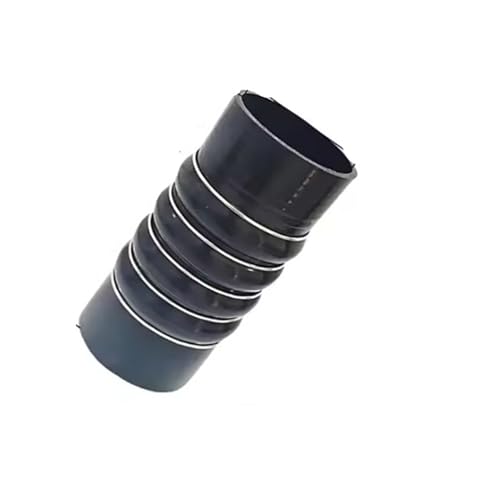 Verstärkter Silikon-Wellschlauch – 45–110 Mm Innendurchmesser Mit Stahlstützringen For Lufteinlass/-auslass(Black,50mmx200mm) von YNKJFOD