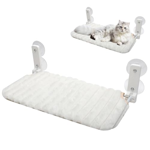 Katzen Fensterplätze Katzenfenster Sitzstange Faltbar - 1 Stück Katzen fensterliege kippschutz Fenster Katze mit Stabil Saugnäpfe bis zu 18kg Fenster kippschutz Katze Hängebett 52x30cm Katzen Fensterplätze Katzenfenster Sitzstange Faltbar - 1 Stück Katzen fensterliege kippschutz Fenster Katze mit Stabil Saugnäpfe bis zu 18kg Fenster kippschutz Katze Hängebett 52x30cm von YNNHUDEEP