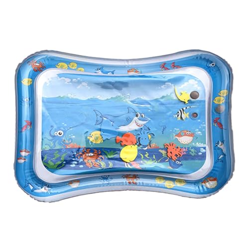 YNPQTDS 66 X 50 cm Wasserspielmatte Aqua Matte PVC Sensorische Wassermatte Katze Für Haustiere Kühles Bequemes Kühlendes Bett Interaktives Spielzeug Für Katzen Hunde Drinnen Und Draußen von YNPQTDS