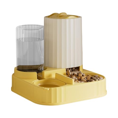 YNPQTDS Automatischer Futterautomat | 2 In 1 Haustiernapf,Futterautomat Für Nassfutter Trockenfutter | Für Welpe Kätzchen Tiere Innen Außen Haus Balkon YNPQTDS Automatischer Futterautomat | 2 In 1 Haustiernapf,Futterautomat Für Nassfutter Trockenfutter | Für Welpe Kätzchen Tiere Innen Außen Haus Balkon von YNPQTDS