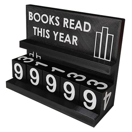 YNPQTDS Buchzähler Schild,Bücherregal Deko Zur Aufzeichnung Der Gelesenen Bücher | Schreibtisch Accessoires für Büro Wohnzimmer Klassenzimmer Leser Schreiber Buchliebhaber YNPQTDS Buchzähler Schild,Bücherregal Deko Zur Aufzeichnung Der Gelesenen Bücher | Schreibtisch Accessoires für Büro Wohnzimmer Klassenzimmer Leser Schreiber Buchliebhaber von YNPQTDS