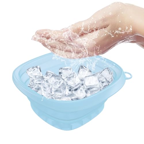 YNPQTDS Gesichts Eisbadschale Silicone Ice Facial Folding Washbasin 24x24x11cmTragbares Waschbecken Für Schwellungserleichterung Blau Lindern Haut Bath Artifact Für Badezimmer Zuhause Draußen YNPQTDS Gesichts Eisbadschale Silicone Ice Facial Folding Washbasin 24x24x11cmTragbares Waschbecken Für Schwellungserleichterung Blau Lindern Haut Bath Artifact Für Badezimmer Zuhause Draußen von YNPQTDS