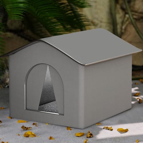 YNPQTDS Katzenhaus Für Draußen 40x33x33cm Katzenhöhlen Für Draußen Oxford Stoff Outdoor Katzenhaus Wetterfest Für Garten Terrasse Rasen Für Streuner Haustiere YNPQTDS Katzenhaus Für Draußen 40x33x33cm Katzenhöhlen Für Draußen Oxford Stoff Outdoor Katzenhaus Wetterfest Für Garten Terrasse Rasen Für Streuner Haustiere von YNPQTDS