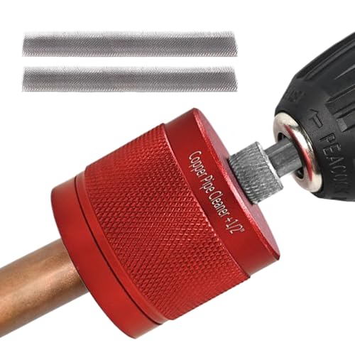 YNPQTDS Kupferrohrreiniger - Robuste Rohr Reinigungsbürste,1/2 Zoll, 3/4 Zoll, 1 Robuster Kupferrohrreiniger Für Haushalt Werkstatt Installation Elektriker YNPQTDS Kupferrohrreiniger - Robuste Rohr Reinigungsbürste,1/2 Zoll, 3/4 Zoll, 1 Robuster Kupferrohrreiniger Für Haushalt Werkstatt Installation Elektriker von YNPQTDS