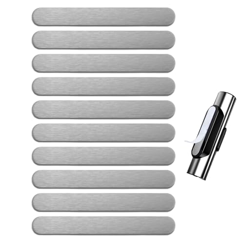 YNPQTDS Magnetstreifen 50 Stück Magnete Selbstklebend Stark Vielseitigen Magnetische Haftstahlplatten Für Kühlschrank Garage Fahrzeug Telefonhülle von YNPQTDS