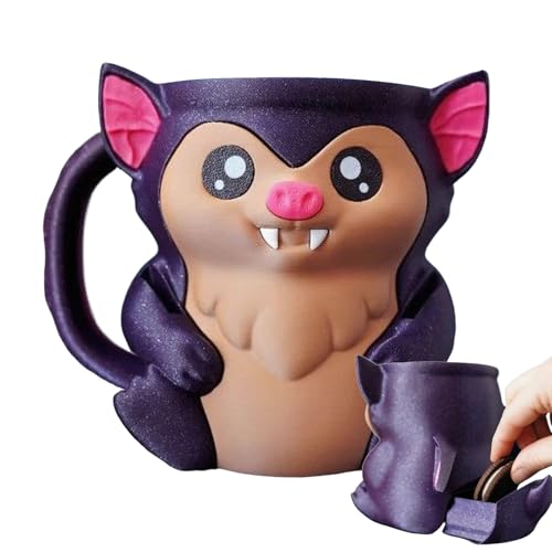 YNPQTDS Pint Eisbecher Halter, Eisbecher Hülle Mit Griff, 3D Gedruckter Aufbewahrungsbehälter Für Gefrierschrank Tisch Zuhause Erwachsene Kinder Sommer Halloween Camping Picknick YNPQTDS Pint Eisbecher Halter, Eisbecher Hülle Mit Griff, 3D Gedruckter Aufbewahrungsbehälter Für Gefrierschrank Tisch Zuhause Erwachsene Kinder Sommer Halloween Camping Picknick von YNPQTDS