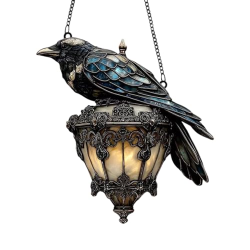 YNPQTDS Raben Deko 15 Cmx 20 cm Raben Lichtfänger Festtagsdekoration 2D Acryl Schild Heimdekoration Krähen Halloween-Deko Für Feiertage Und Partys YNPQTDS Raben Deko 15 Cmx 20 cm Raben Lichtfänger Festtagsdekoration 2D Acryl Schild Heimdekoration Krähen Halloween-Deko Für Feiertage Und Partys von YNPQTDS