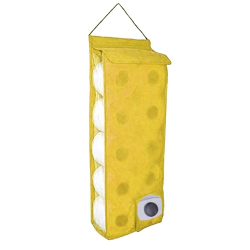 YNR Hängender Toilettenpapierhalter Organizer Aufbewahrung Badezimmer Stoff Spender cremefarben von YNR
