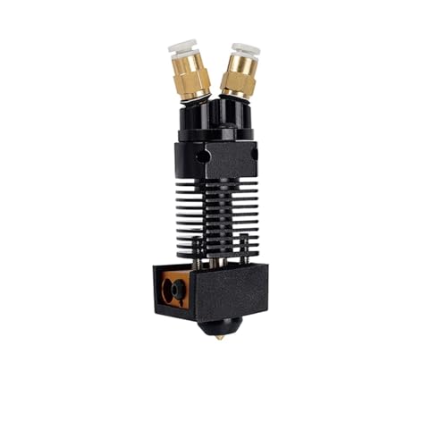 YNXDKJDS 2 in 1 Out Hotend CR10 Serie Ender 3 Extrusion Zusammengebauter Extruder Zweifarbiger Druckkopf Gemischte Farbe J-Kopf Hot End 3D-Druckerteil(2pcs) von YNXDKJDS
