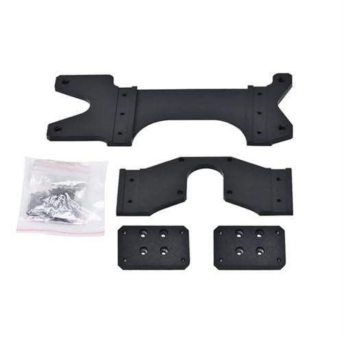 YNXDKJDS Ender 3 V3 SE X-Achse Dual Y Achse Upgrade kit Mit Backplate MGN9H 300mm Linear Schienenführung for Ender 3 v3 se xy Achse 3D Drucker(Y axis Rack) von YNXDKJDS