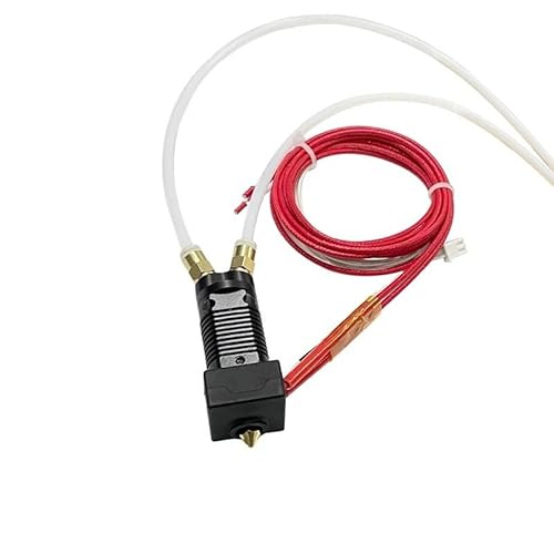 for CR10 Ender 3 Zusammengebauter Extruder, gemischte Farben, J-Kopf, 2 in 1 heraus, Zweifarben-Druckkopf, Hotend-Extrusion, Hot-End, 3D-Druckerteile(Whole Set Print Head) von YNXDKJDS