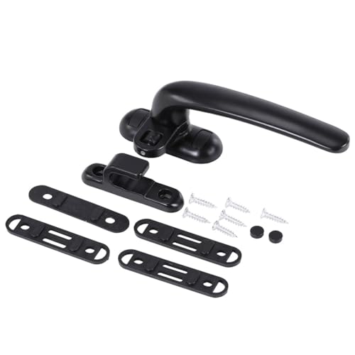 PVC Fenstergriffe Abschliessbar Universal-Fenstergriffe mit Schlossgriff, Türgriff aus Aluminiumlegierung, Ersatz-Flügelverriegelungsgriff for Türfenster von YNZUNMY