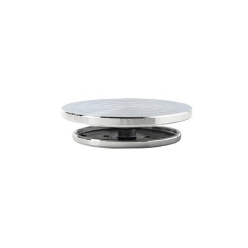 Töpferscheibe,Drehscheibe Töpfern DIY Keramik Ton Töpferei Drehscheibe Rotierende Scheibe Runde Töpferscheibe Ton Skulptur Trimmen Spinner DIY Ton Werkzeug Kuchen(15) von YNZUNMY