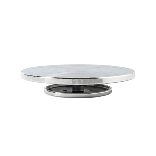 Töpferscheibe,Drehscheibe Töpfern DIY Keramik Ton Töpferei Drehscheibe Rotierende Scheibe Runde Töpferscheibe Ton Skulptur Trimmen Spinner DIY Ton Werkzeug Kuchen(25) von YNZUNMY